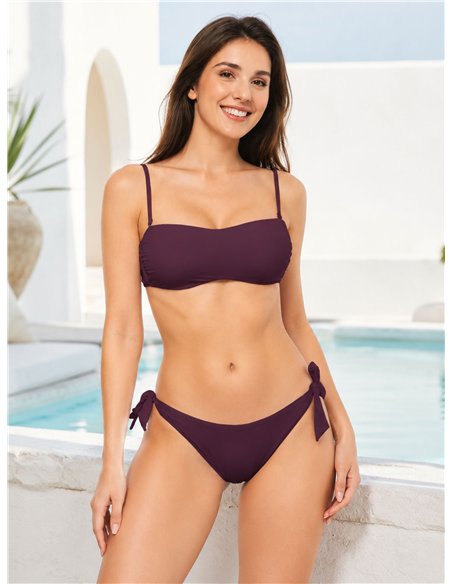 Braguita bikini con lazadas