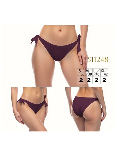 Braguita bikini con lazadas