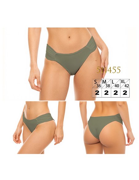 Braguita bikini fruncida