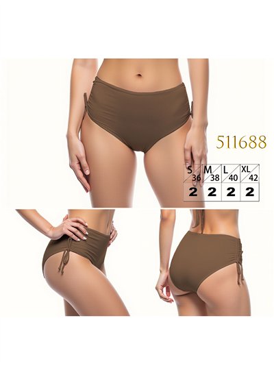 Braguita bikini alta fruncida 2