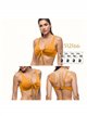 Top bikini talla grande con nudo