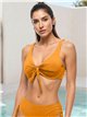 Top bikini talla grande con nudo