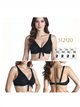 Top bikini talla grande con nudo