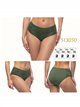 Braguita bikini alta fruncida talla grande