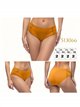 Braguita bikini alta fruncida talla grande