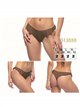 Braguita bikini con volante lateral