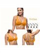 Top bikini escote pico talla grande