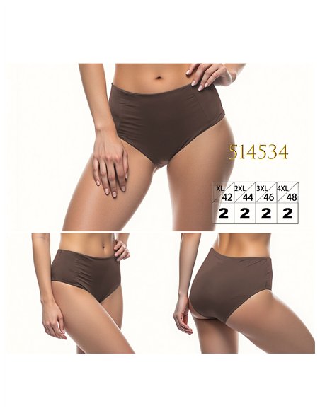 Braguita bikini alta talla grande
