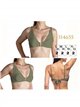Top bikini con escote pico