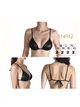 Top bikini triangular con aro
