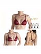 Top bikini triangular con aro