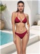 Top bikini triangular halter