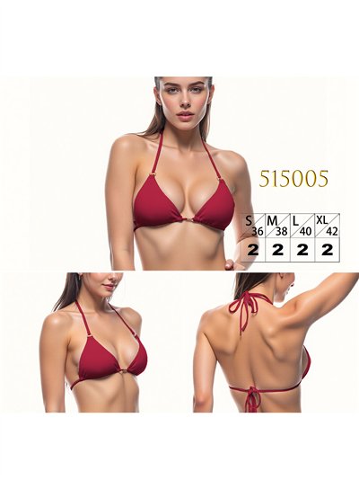 Top bikini triangular halter 2