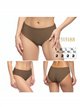 Braguita bikini fruncida