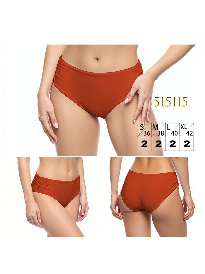 Braguita bikini fruncida