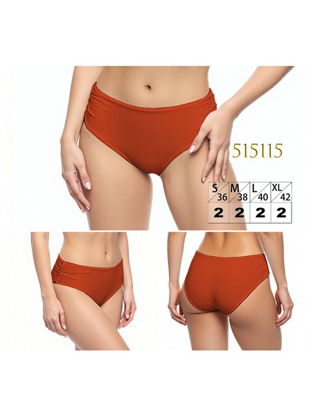 Braguita bikini fruncida