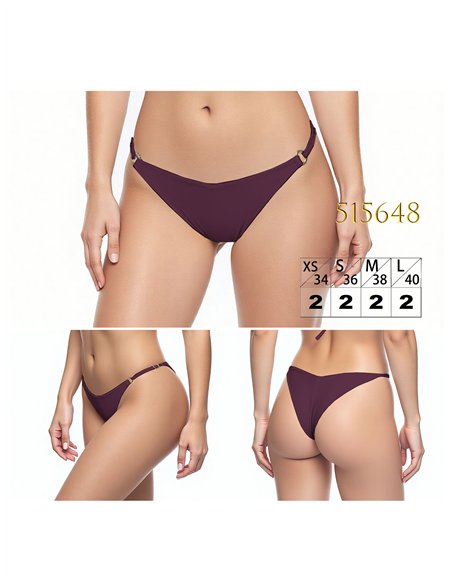 Braguita bikini con aros laterales