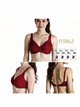 Top bikini fruncida talla grande