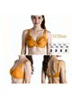 Top bikini fruncida talla grande
