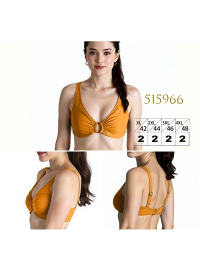 Top bikini talla grande detalle aro central 2