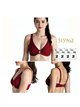 Top bikini talla grande detalle aro central