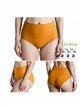 Braguita bikini cintura alta lisa talla grande