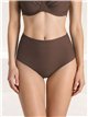 Braguita bikini cintura alta lisa talla grande