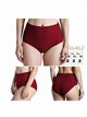 Braguita bikini cintura alta lisa talla grande