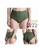 Braguita bikini cintura alta lisa talla grande