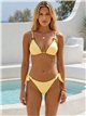 Braguita bikini con lazadas laterales y ribete
