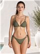 Braguita bikini con lazadas laterales con anillas decorativas