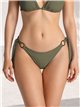 Braguita bikini con lazadas laterales con anillas decorativas