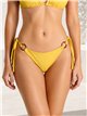 Braguita bikini con lazadas laterales con anillas decorativas