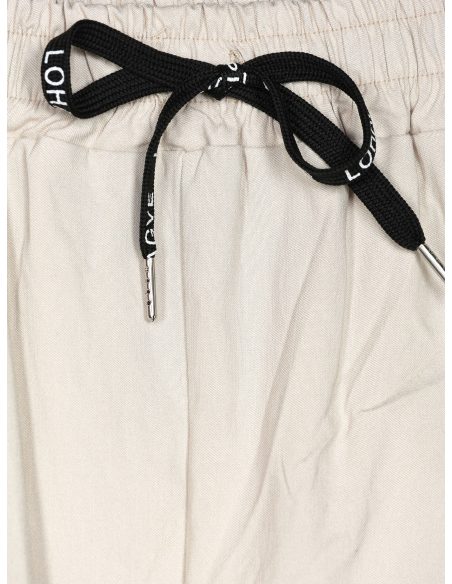 Pantaloni jogger con elastico in vita taglie forti | ZD-81511