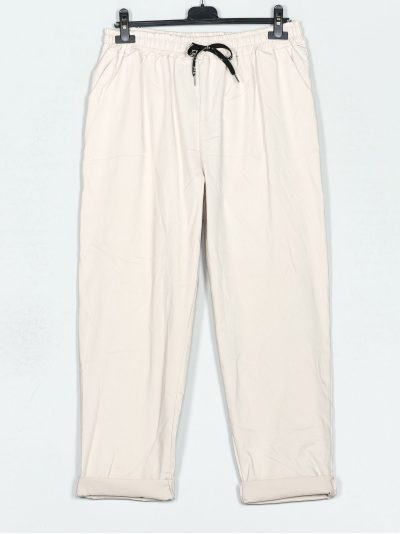 Pantalón jogger cintura elástica talla grande