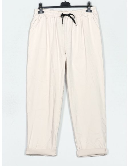 Pantaloni jogger con elastico in vita taglie forti | ZD-81511