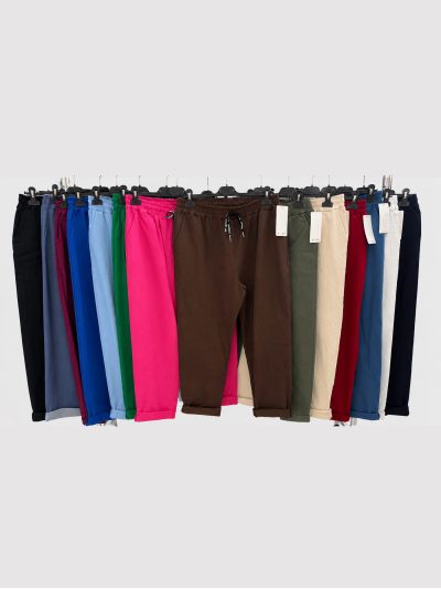 Pantalón jogger cintura elástica talla grande 2