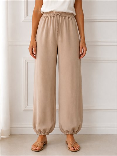 Pantalón baggy con puño