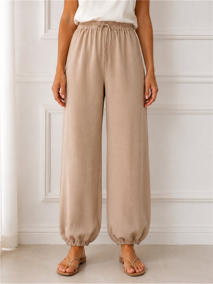 Pantalón baggy con puño