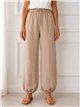 Pantalón baggy con puño