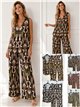 Conjunto top lycra talla grande estampado étnico y pantalón