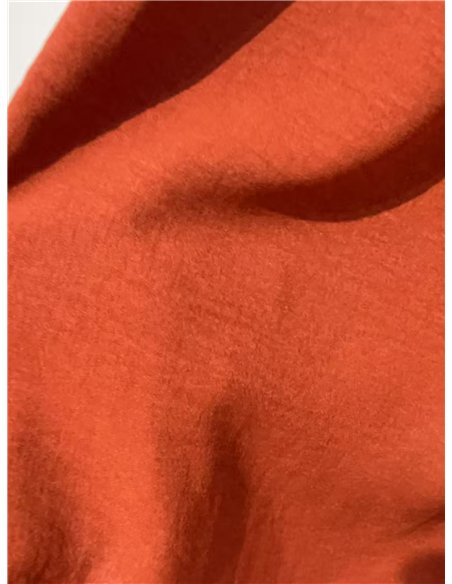 Conjunto top fruncido y pantalón recto