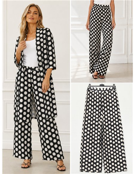 Pantalón lycra lunares