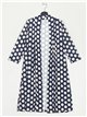 Chaqueta larga lycra lunares