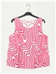 Blusa lycra estampada