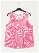 Blusa lycra estampada
