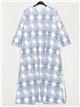 Chaqueta larga lycra estampada