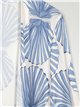 Chaqueta larga lycra estampada
