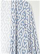 Chaqueta larga lycra estampada