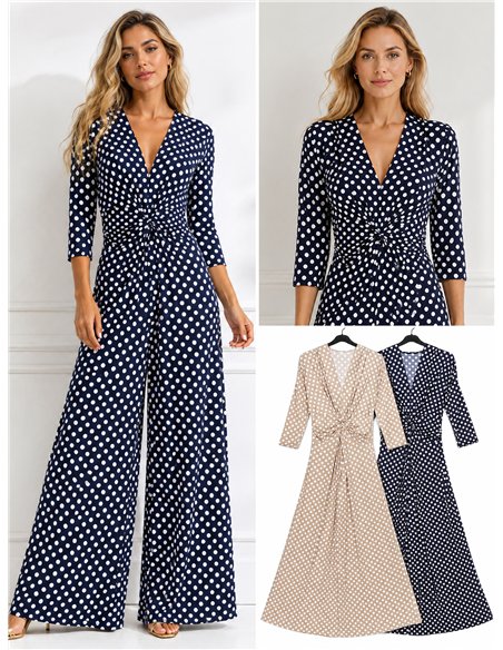 Mono maxi lycra palazzo nudos